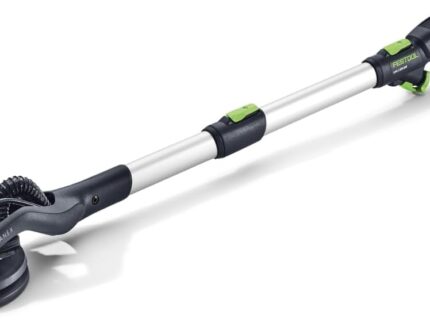 Festool Langhalsschleifer LHS 2 225 EQI-Plus PLANEX (mit Verlängerung, Schlauchclip, Klettverbinder, 5er Pack Granat P180, plug it-Netzkabel, Schleifteller Ø 220 mm inkl. Interface-Pad), im Systainer