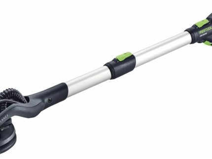 Festool Langhalsschleifer LHS 2 225 EQI-Plus PLANEX (mit Verlängerung, Schlauchclip, Klettverbinder, 5er Pack Granat P180, plug it-Netzkabel, Schleifteller Ø 220 mm inkl. Interface-Pad), im Systainer