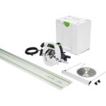 Festool Handkreissäge HK 85 EB-Plus (mit Kreissägeblatt WOOD STANDARD, Parallelanschlag, Innensechskantschlüssel), im Systainer