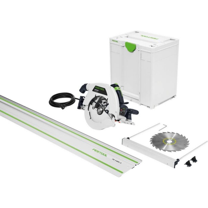 Festool Handkreissäge HK 85 EB-Plus (mit Kreissägeblatt WOOD STANDARD, Parallelanschlag, Innensechskantschlüssel), im Systainer