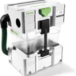 Festool CT Vorabscheider CT-VA-20 mit Zyklon-Systainer, Auffangbehälter, Systainer-Wanne, Anschluss-Schlauch, Entsorgungssack, Behälterdeckel