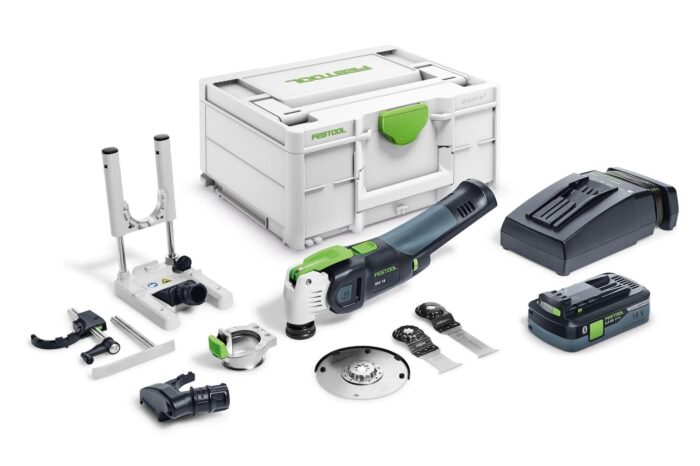 Festool Akku-Oszillierer OSC 18 E-Basic VECTURO (mit Universal-Sägeblatt USB 78/32/Bi/OSC), im Systainer