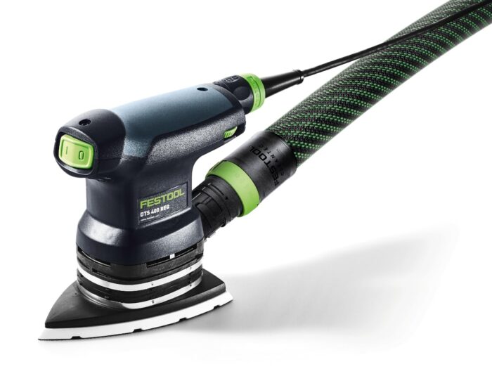 Festool Deltaschleifer DTS 400 REQ-Plus (mit StickFix Schleifschuh, Protector, Longlife-Staubfangbeutel), im Systainer