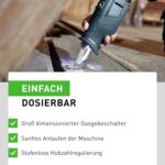 Festool – Akku-Säbelsäge RSC 18 EB-Basic inkl. Absaugvorrichtung + Säbelsägeblatt WOOD UNIVERSAL + Systainer SYS3 L 187