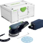 Festool Akku-Exzenterschleifer ETSC 2 125-Basic mit StickFix Schleifteller D:125mm W-HT (weich-HT) im Systainer SYS3 M 187