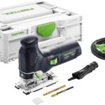 Festool Pendelstichsäge PS 300 EQ-Plus TRION (mit Stichsägeblatt-Set, Splitterschutz), im Systainer