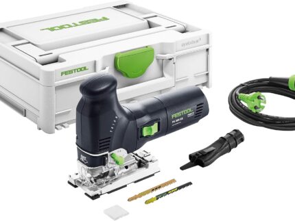 Festool Pendelstichsäge PS 300 EQ-Plus TRION (mit Stichsägeblatt-Set, Splitterschutz), im Systainer